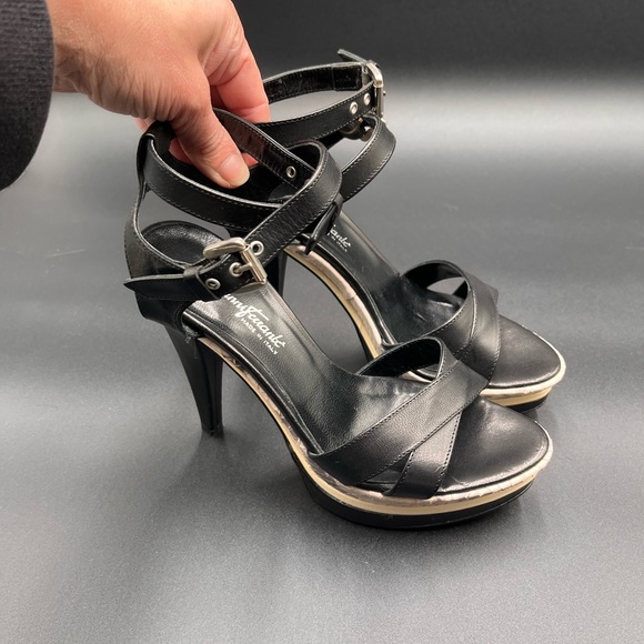 Authentic Italian Gianni Ferrante Platform Heels - Picture 3 of 9